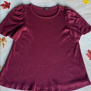 Cha cha vente flare top